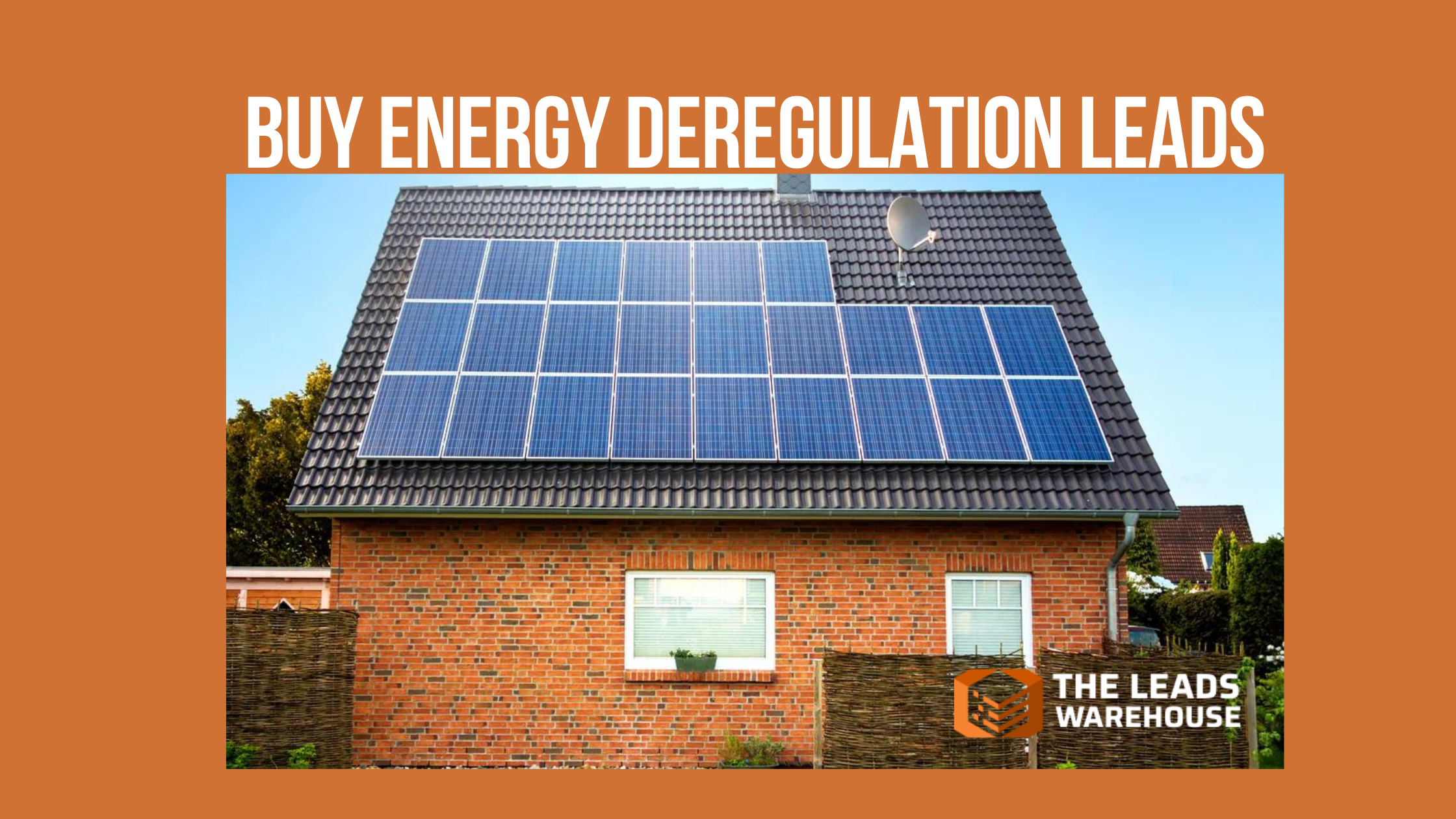 Buy Energy Deregulation Leads